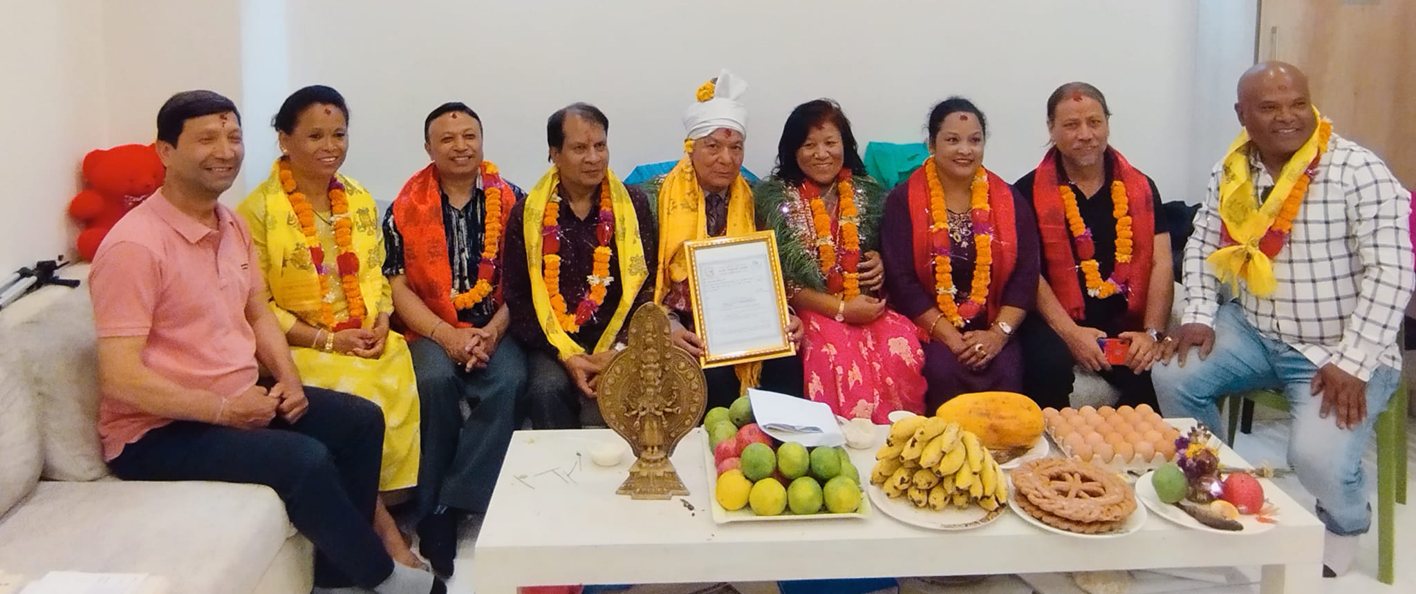 Nepal Bhasa Sangha Press Release Event